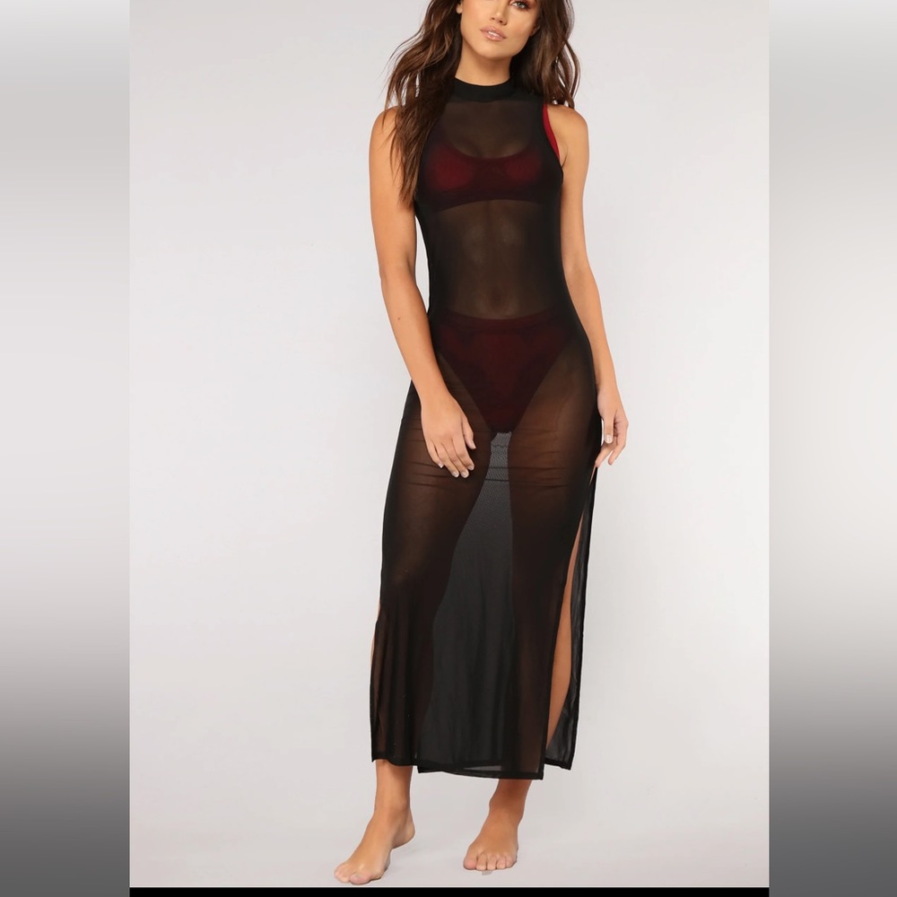 Fashion Nova Ocean Avenue Cover up Dress NWT!